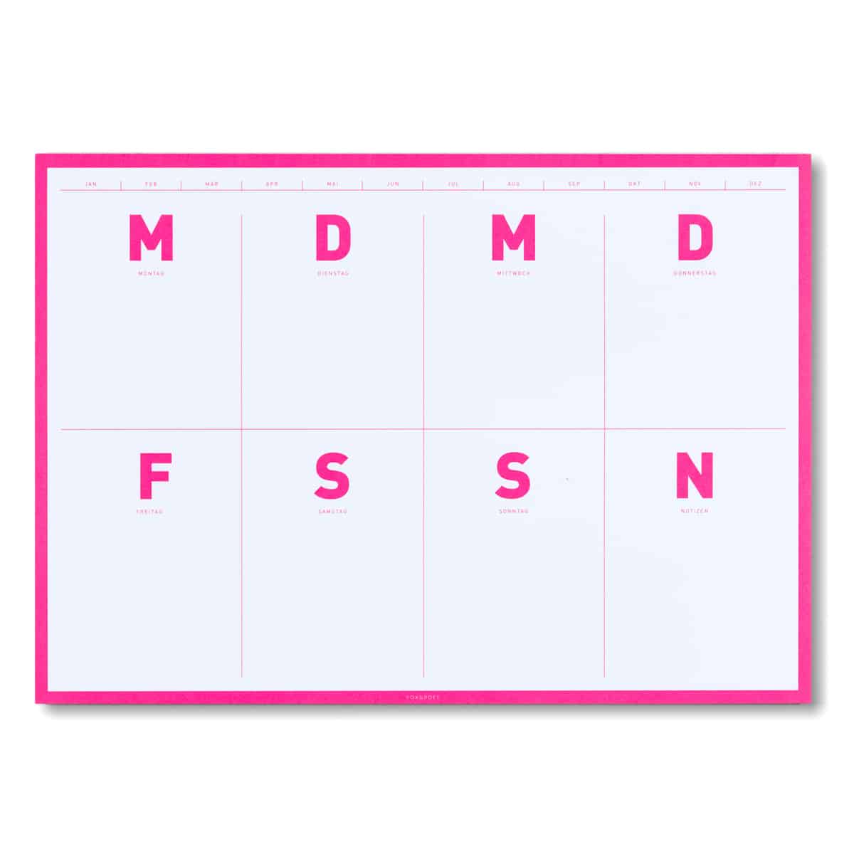 Alternative view of Wochenplaner *Pink*