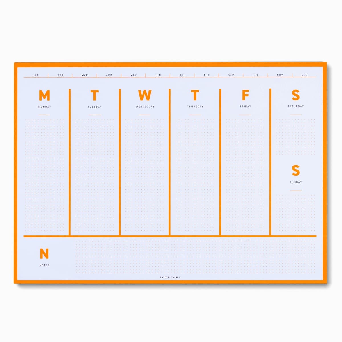 Alternative view of Wochenplaner *Neonorange*