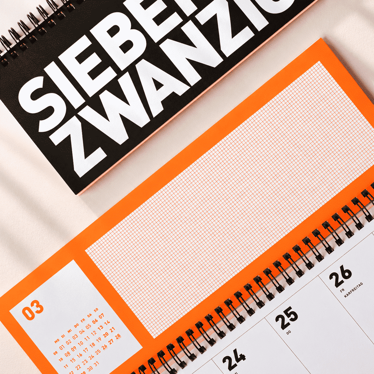 Neon Tischkalender 2027 Titel