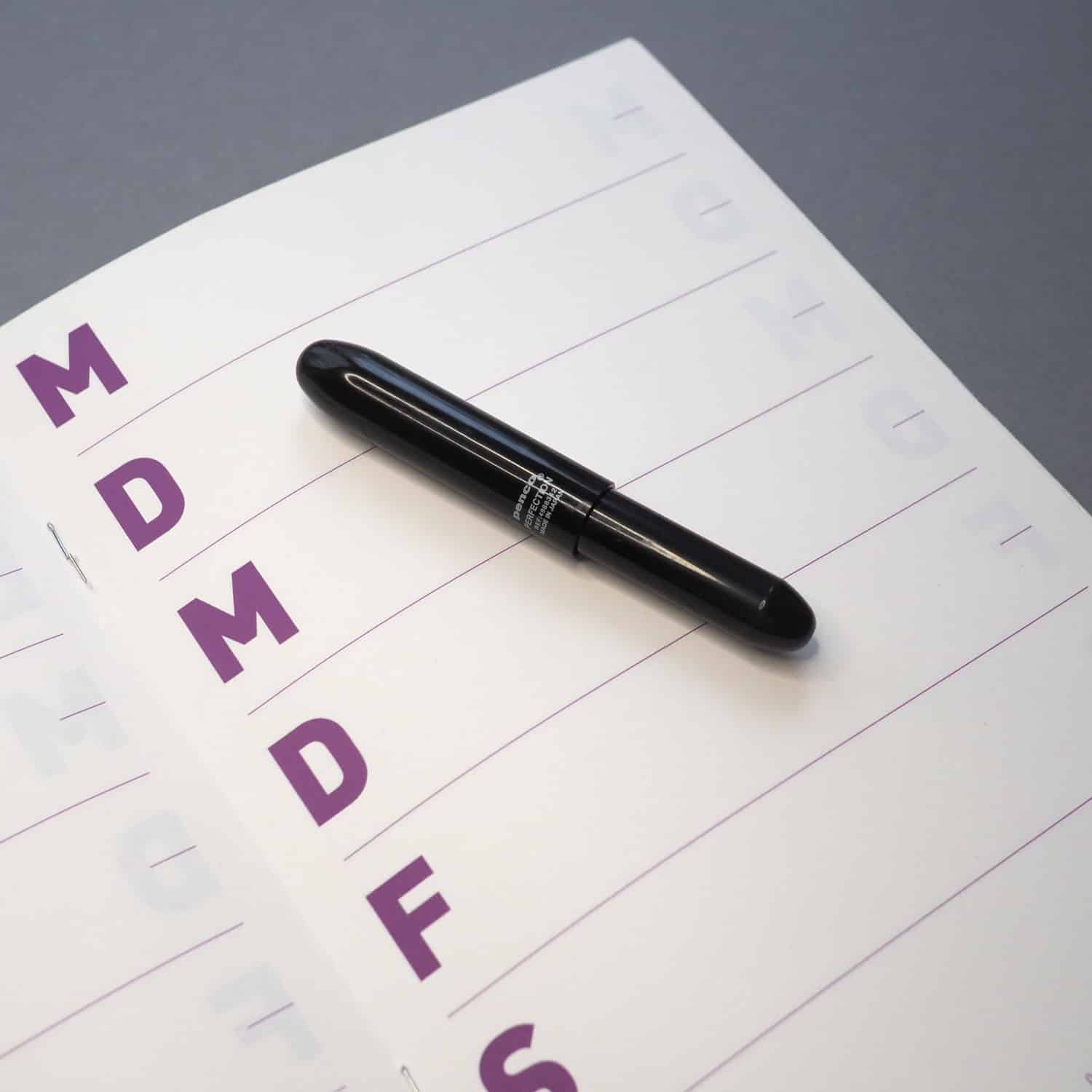 Penco Bullet Ballpoint Pen Schwarz