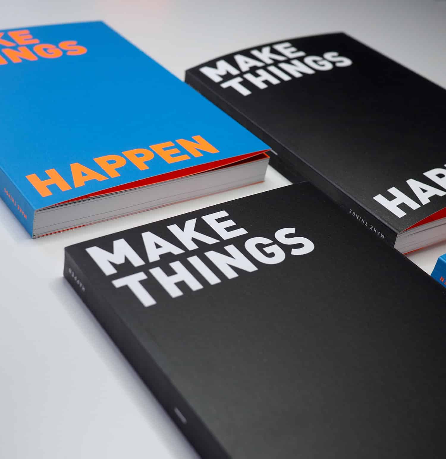 Alternative view of Organiser *Make things happen* (Schwarz – Neonorange)