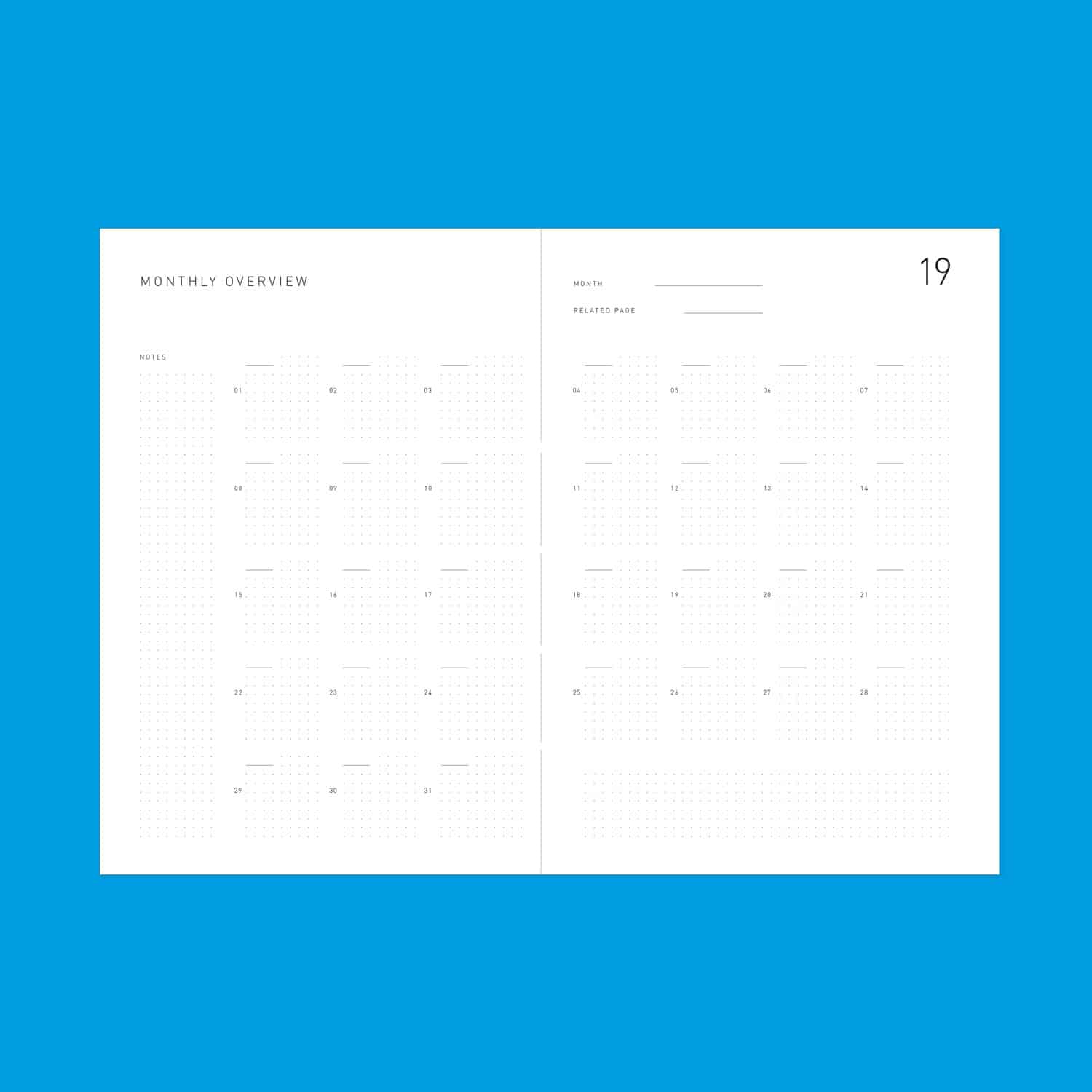 Organiser *Make things happen* (Blau – Neonorange) – Bild 7