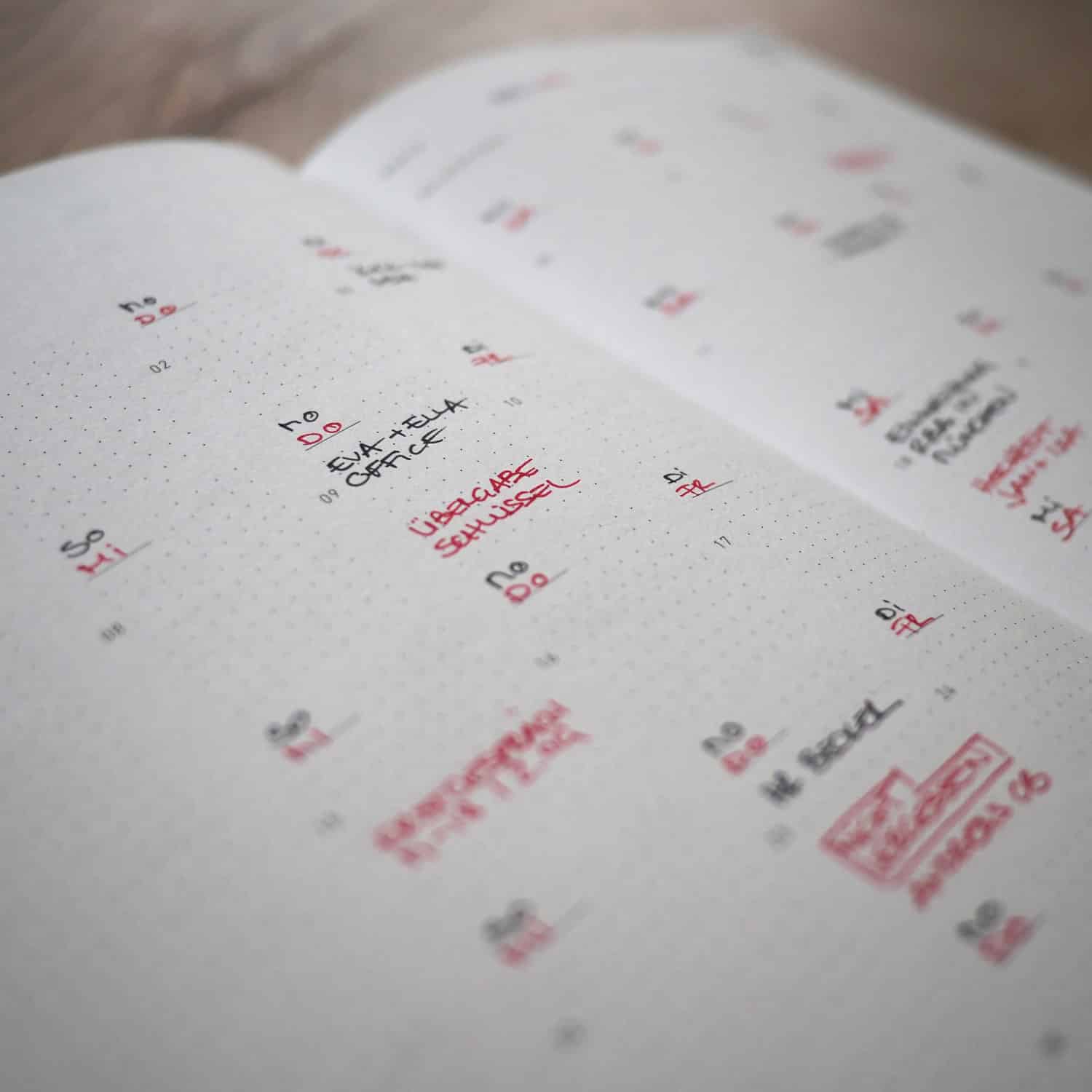 Organiser *Make things happen* (Blau – Neonorange) – Bild 9