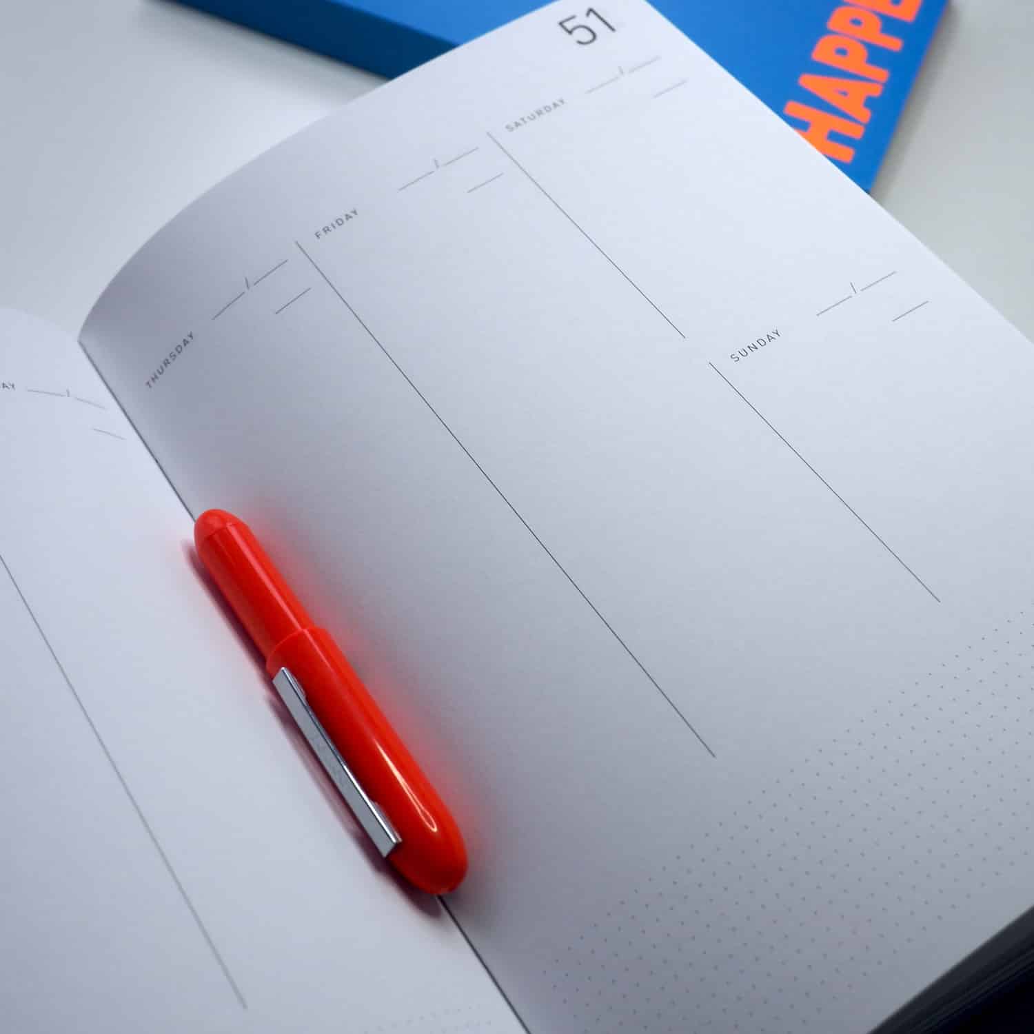 Organiser *Make things happen* (Blau – Neonorange) – Bild 10